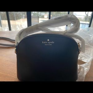 Kate Spade new black leather cross body
